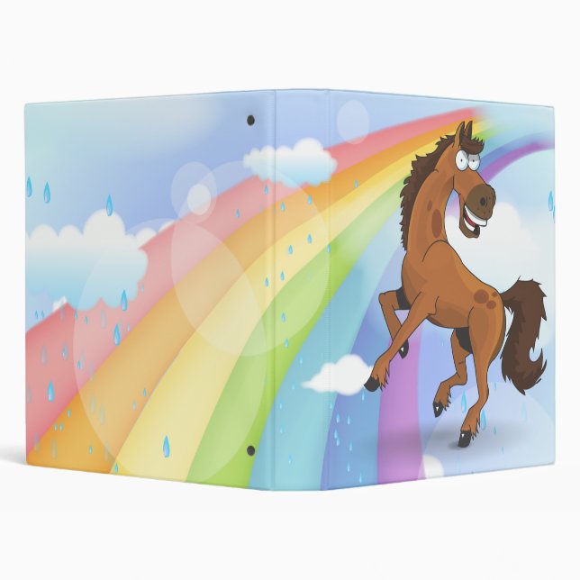 Rory the Horse 3 Ring Binder (Background)