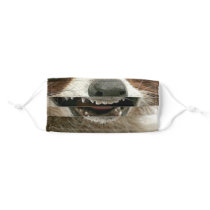 Rory the raccoon mask, as requested adult cloth face mask