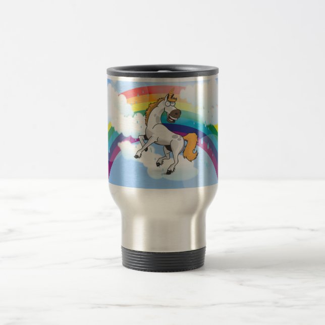 Rory the Unicorn Travel Mug (Center)