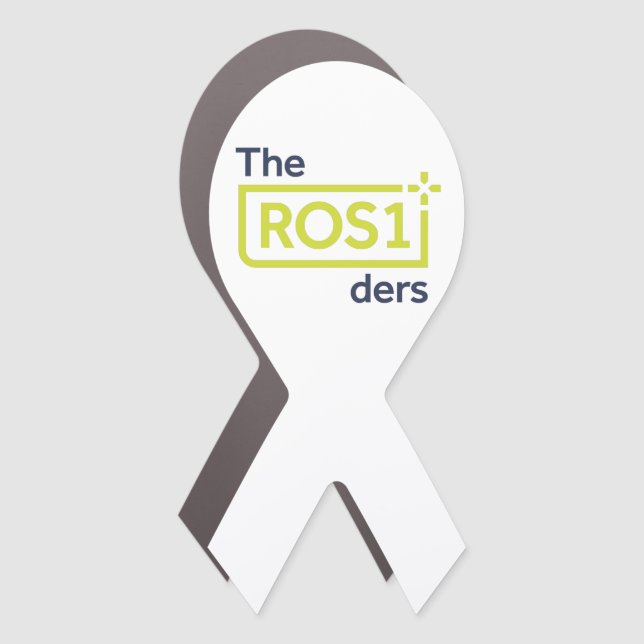 ROS1der White Ribbon Magnet #2 (Front)