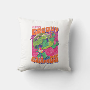 ROS Groovy Galapagos Throw Pillow