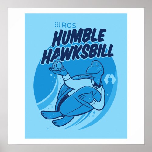 ROS Humble Hawksbill Poster