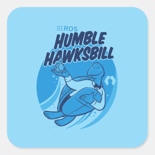 ROS Humble Hawksbill Release Sticker