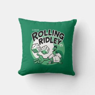 ROS Rolling Ridley Throw Pillow