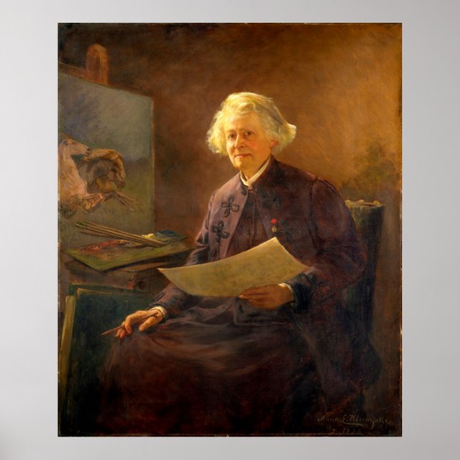 Rosa Bonheur by Anna Elizabeth Klumpke (1898) Poster (Front)