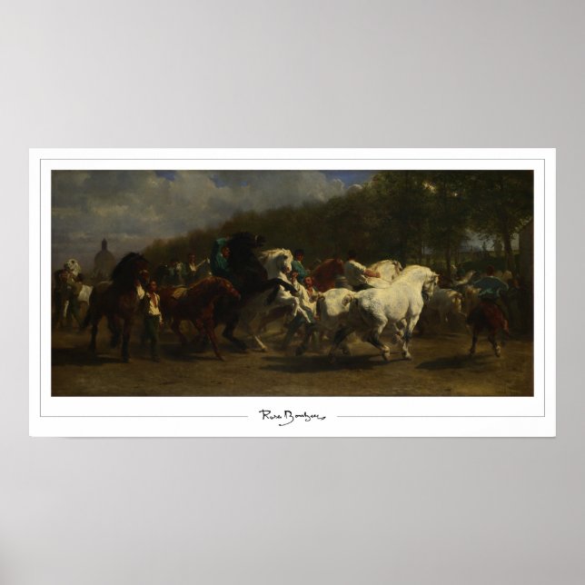 Rosa Bonheur Zedign Art Poster #90 (Front)