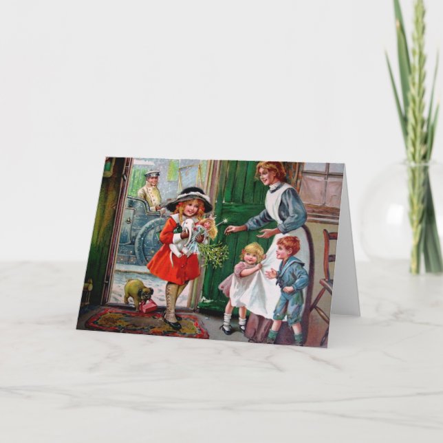 Rosa C. Petherick: Presents for the Poor Holiday Card (Front)