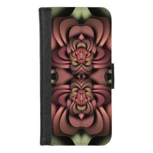 Rosa Canina Erratica Abstract Floral iPhone 8/7 Wallet Case