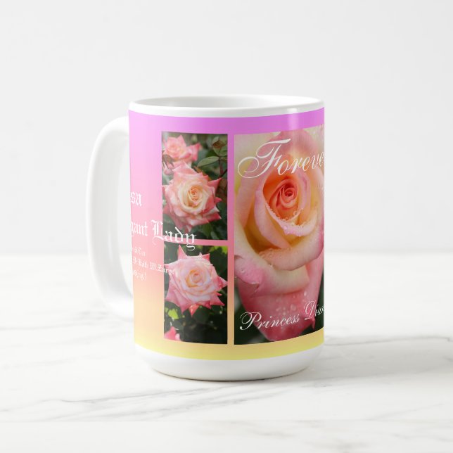 Rosa Elegant Lady [Classic Mug] Coffee Mug (Front Left)
