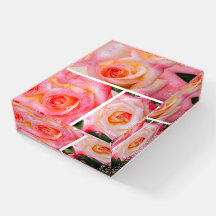 Rosa Elegant Lady [Glass Paper Weight]
