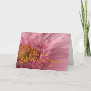 Rosa Gerbera ・ Save the Date Map Announcement