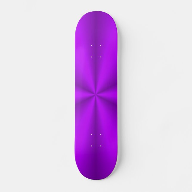 rosa lila Regenbogen Skateboard Deck (Front)