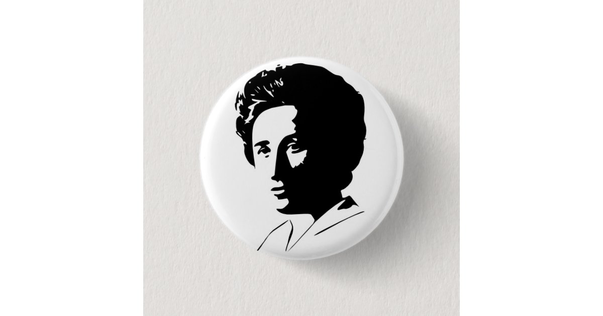Rosa Luxemburg Button | Zazzle.com