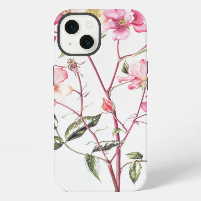Rosa 'Mutabilis' 1996 Iphone Case (Back)