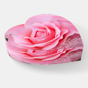 Rosa Queen Elizabeth [Glass Paper Weight] Paperwei Paperweight