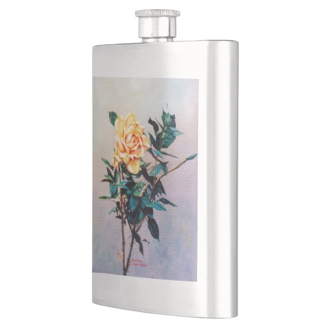 Rosa/Rose Flask (Left)