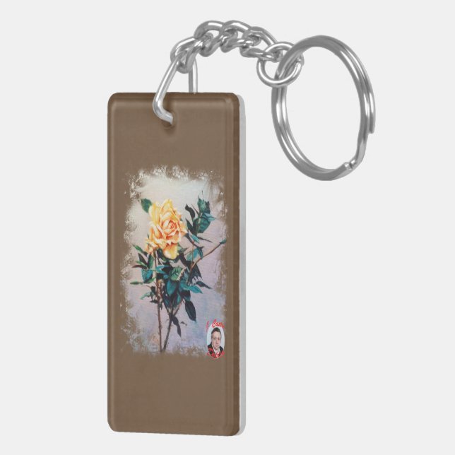 Rosa/Rose Keychain (Back Right)