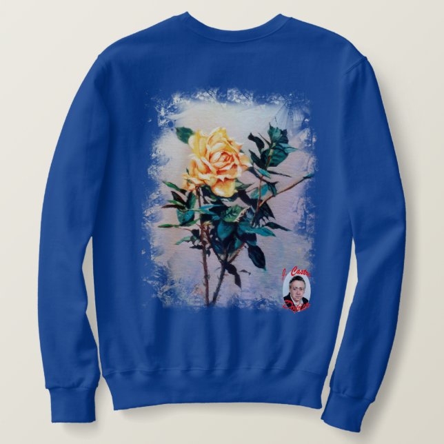 Rosa/Rose Sweatshirt (Design Back)