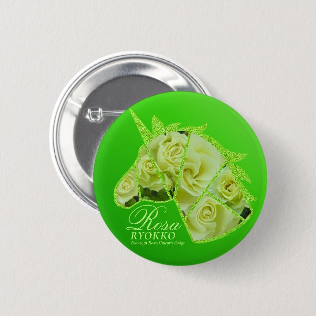Rosa Ryokko Button (Front & Back)