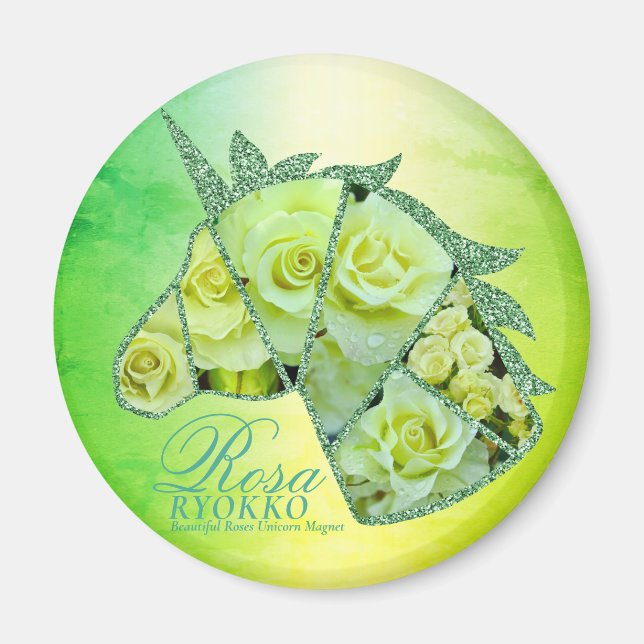 Rosa Ryokko Magnet (Front)