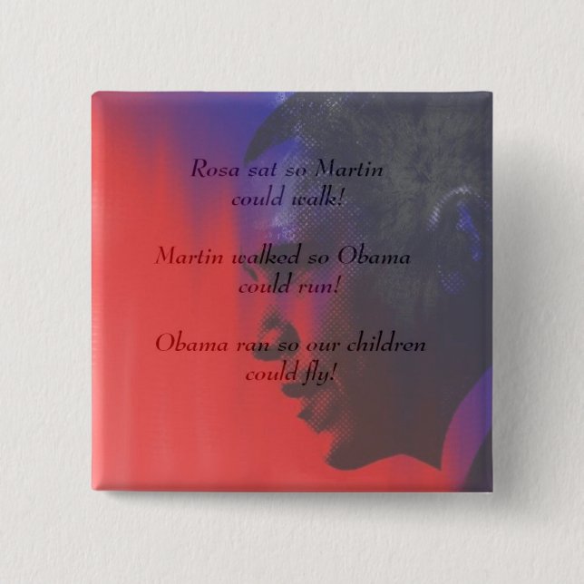 Rosa Sat Pinback Button (Front)