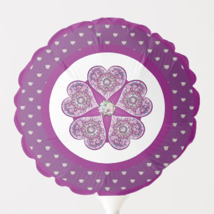 Rosace blue or red for baby&child balloon