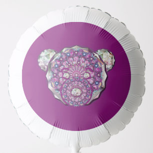 Rosace blue or red for baby&child balloon