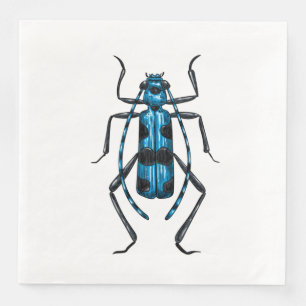 Rosalia Alpina beetle Paper Dinner Napkins