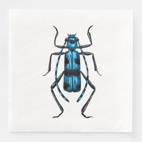 Rosalia Alpina beetle Paper Dinner Napkins