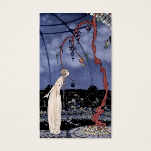 Customizable Rosalie Saw a Marvelous Tree Business Card