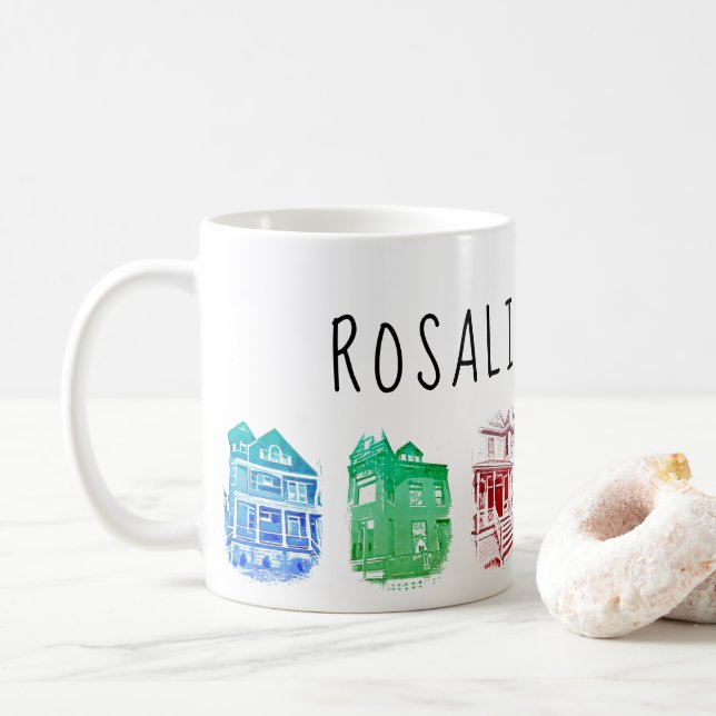 Rosalie Villas Mug (With Donut)