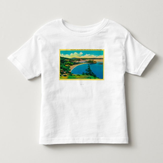 Rosario Beach in San Juan Islands, Washington Toddler T-shirt (Front)