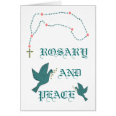 ROSARY AND PEACE (Front)