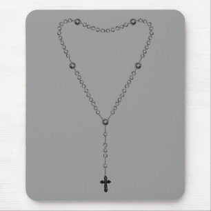 Rosary Beads Mouse Pad