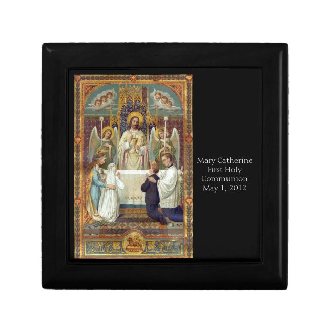 Rosary Box: Halt in Awe Jewelry Box (Front)