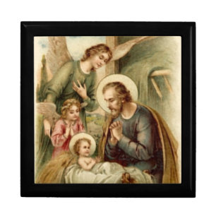 Rosary Box: St. Joseph Nativity Gift Box