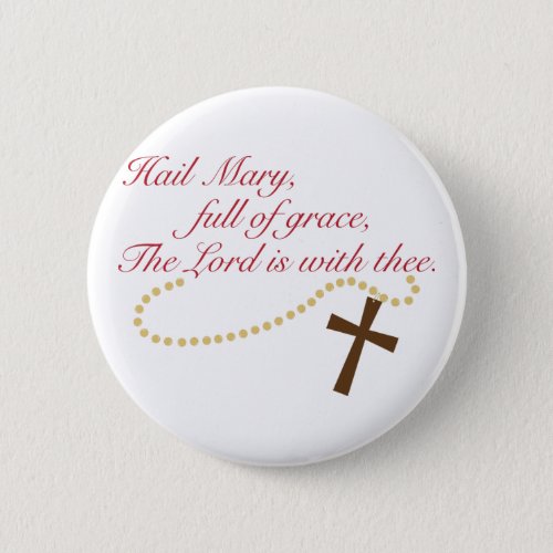 Rosary Button