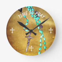 Rosary clock Time to pray