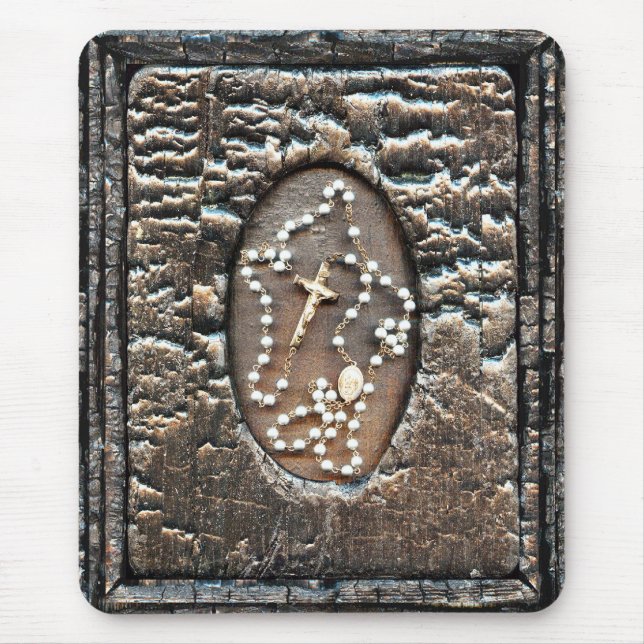 Rosary Mouse Pad (Front)