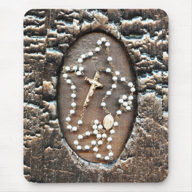 Rosary Mouse Pad (Front)