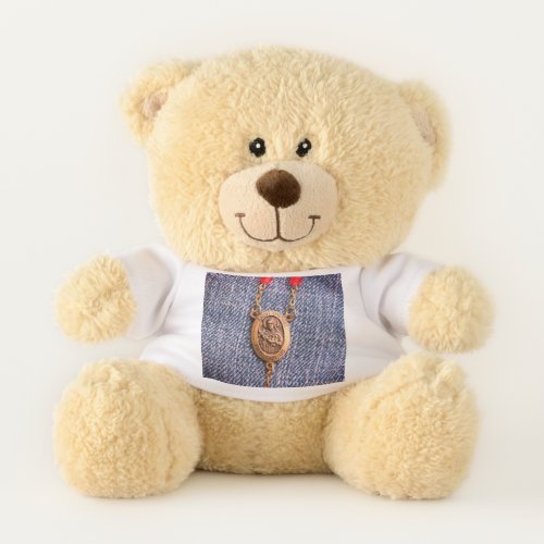 Rosary on Teddy Bear