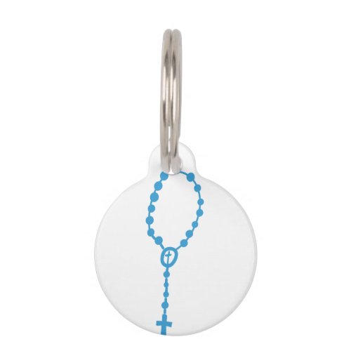 Rosary Pet ID Tag