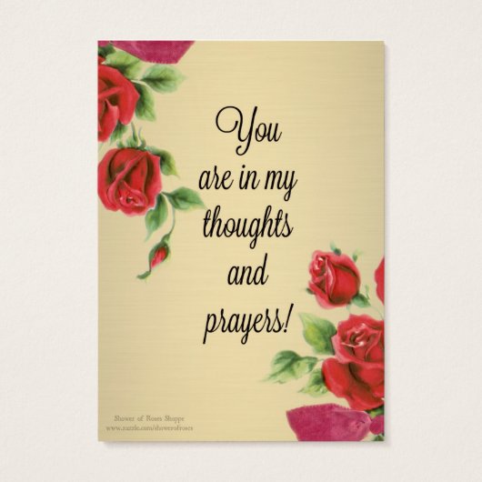 Rosary Red Pink Roses Crucifix Prayer (Back)