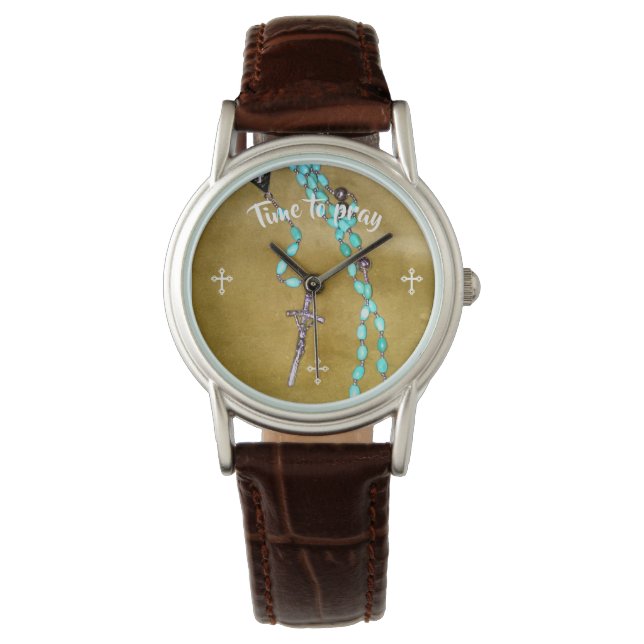 Rosary time to pray watch (Front)