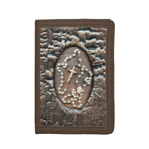 Rosary Trifold Wallet