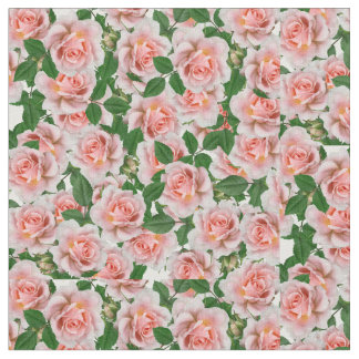 rosas pink fabric