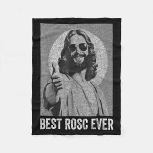 Rosc ever easter jesus nurse doctor surgeon t shir fleece blanket
