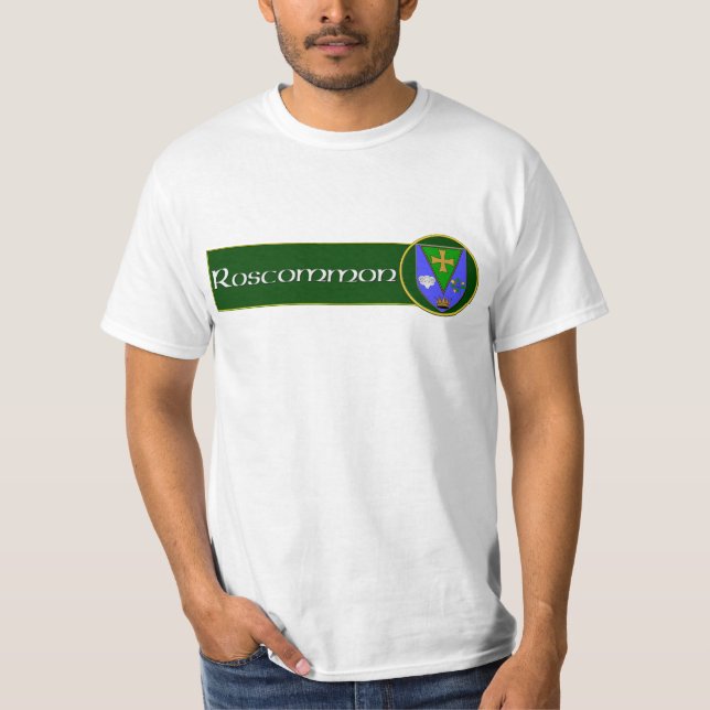 Roscommon. Ireland T-Shirt (Front)