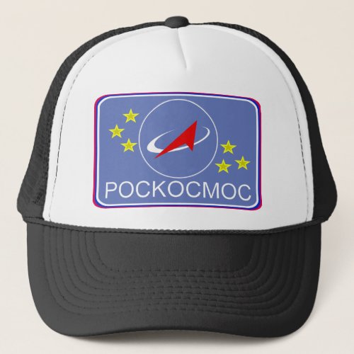 Roscosmos Flight Patch Trucker Hat