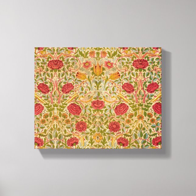 Rose, 1883 by William Morris Canvas Print (Front)